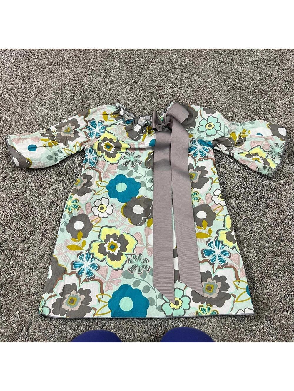 Lolly Wolly Doodle Boutique Toddler Girl's Flower Dress size 2
